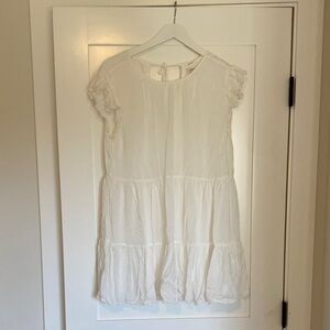Wilfred mini white dress
